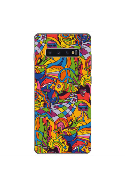 Other Samsung S10 Plus 9578 Transparent Silicone TPU Θήκη