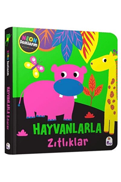 Derin Yayınları Neon Friends – Opposites with Animals