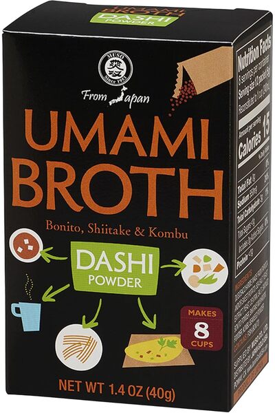 MUSO From Japan Umami Broth Dashi Powder, Bonito, 1.4oz (Pack of 1)
