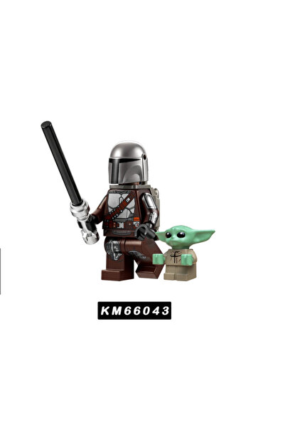 yamanS Mandalorian ve Grogu Figür Yapı Blok Oyuncak(Custom Model)