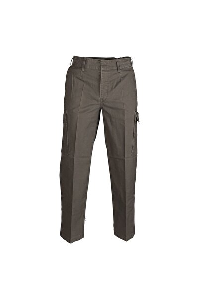 Mil-Tec Pantaloni Moleskin Prespalati - Oliv