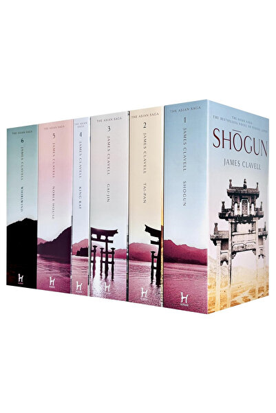 pçs The Novels of the Asian Saga Series - 6 Book Collection Set by James Clav...
