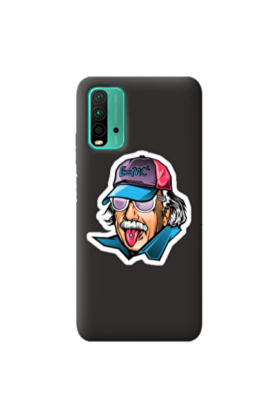 Other Xiaomi Poco M3 Einstein Black Colored Silicone TPU Θήκη