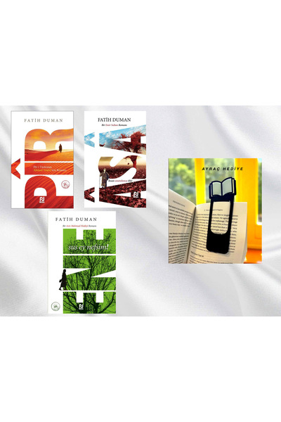 Nesil Yayınları PİR & ENE & ÂSÂ / FATİH DUMAN / KİTAP FİGÜRLÜ KİTAP AYRACI HE...