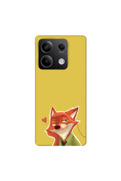 Other Xiaomi Redmi Note 13 5G Valentines 15 Yellow Colored Silicone TPU Θήκη