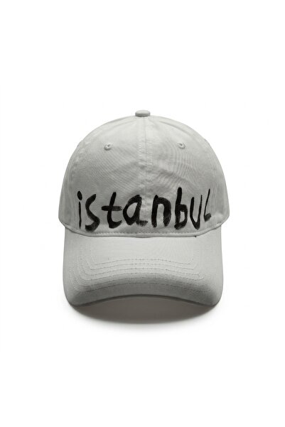 Aware Time Unisex Özle Washed Denim Cap Hat