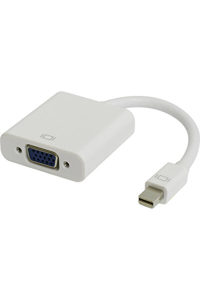 DETECH Μετατροπέας Mini DisplayPort αρσενικό σε VGA θηλυκό Λευκός