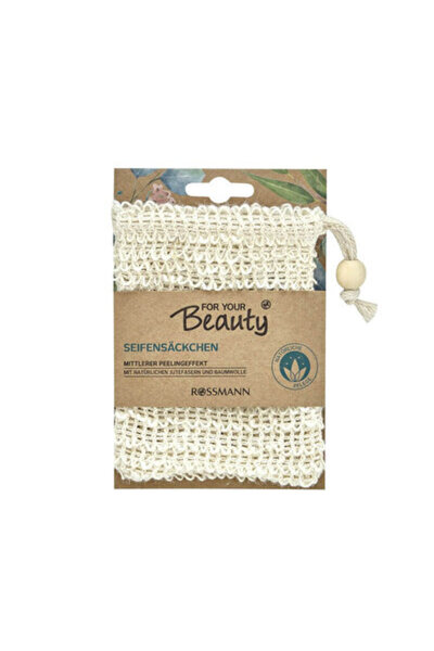 FOR YOUR BEAUTY Wellness Banyo Kesesi Peeling & Sabunluk 1 adet