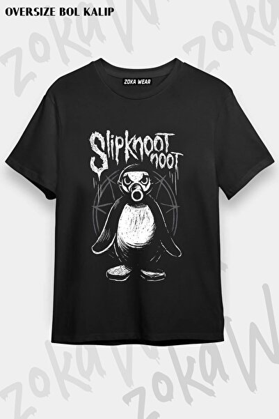 ZOKAWEAR Μπλουζάκι Unisex Loose Fit Slipknot v23 με στάμπα
