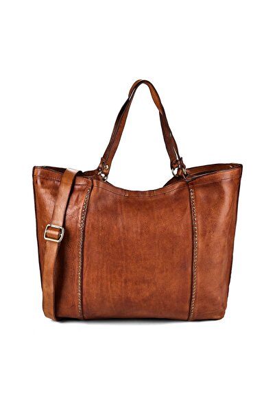 Campomaggi Violante Shopper Tasche Leder 48 cm