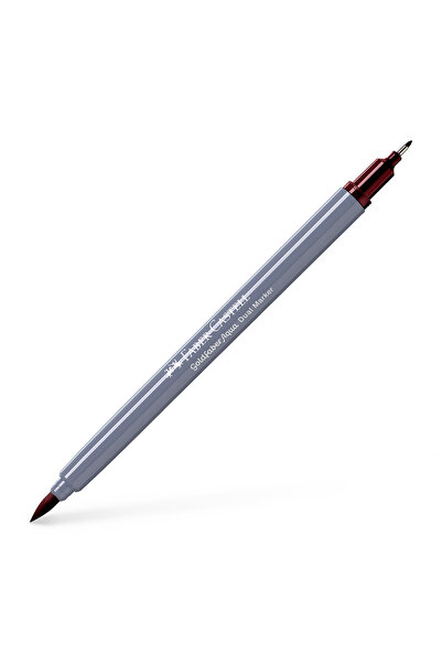 Faber Castell Marker solubil cu două vârfuri Goldfaber Violet Caput Mortuum 2...
