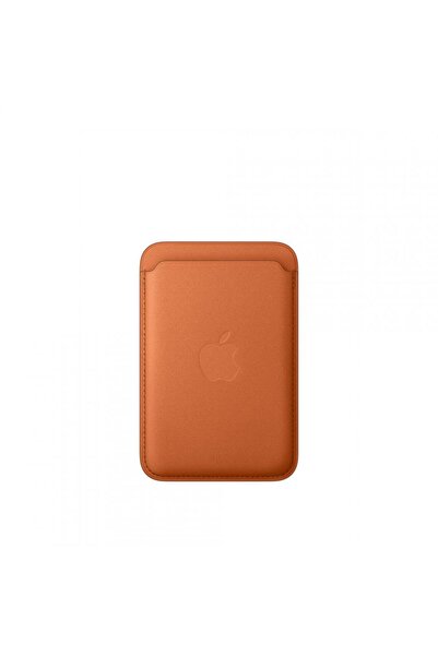 Apple Portofel MagSafe FineWoven pentru iPhone - Portocaliu Vulpe