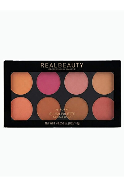 real beauty أحمر خدود بثمانية ألوان