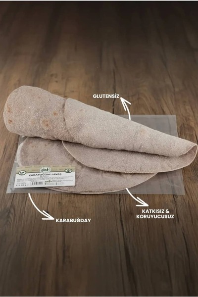 EBRULİ DOĞAL BAKKAL by beys Karabuğday Lavaş Glutensiz Vegan (2 adet) 6 Paket