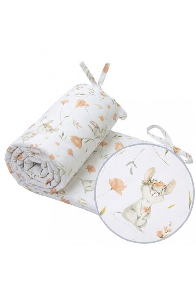 Kersten Protectie laterala pentru patut copii Kerstin Field Mouse 180 x 30 cm...