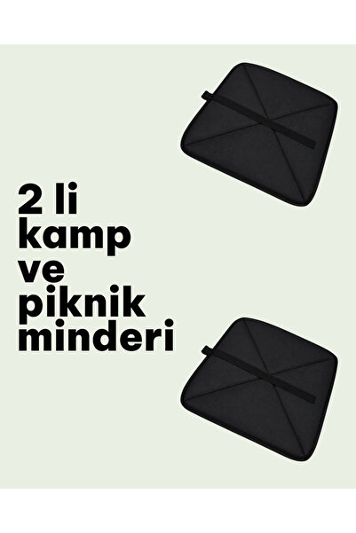 LIGHTINGHM 2 li Katlanır Kamp Matı Piknik Stadyum Minderi Su Geçirmez Taşınab...