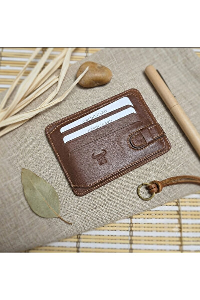 PASSTELL 100% Genuine Leather Trendy Model Credit Card Holder and Wallet