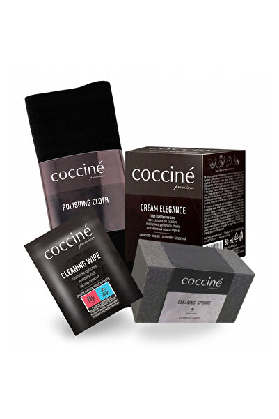 Coccine Set de curatare pentru incaltaminte, Coccine, Cream Elegance, 50 ml, ...