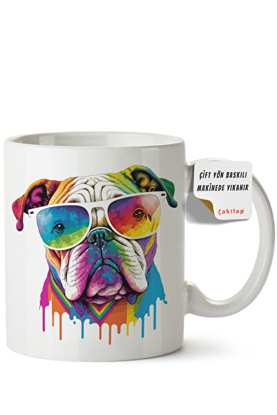 ET ERTAPASSAGE original creative designs Dog Design Printed Porcelain Mug (Do...