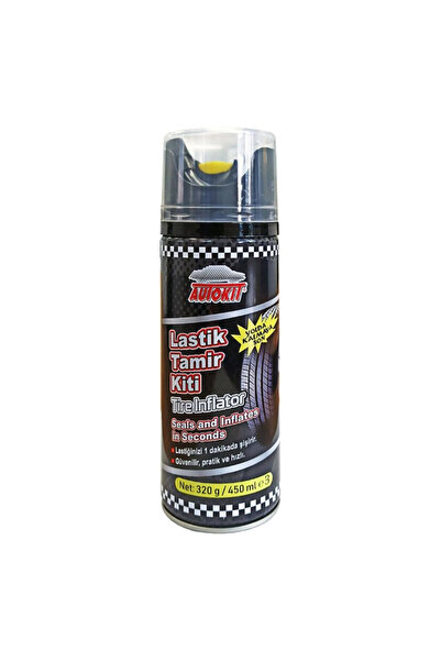 Autokit Güvenilir Pratik Ve Hızlı Lastik Tamir Kiti 450 ml.