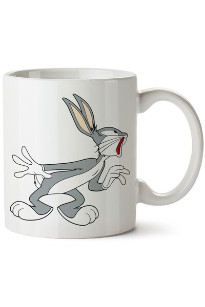 ET ERTAPASSAGE original creative designs Bugs Bunny Printed Porcelain Mug, Ma...
