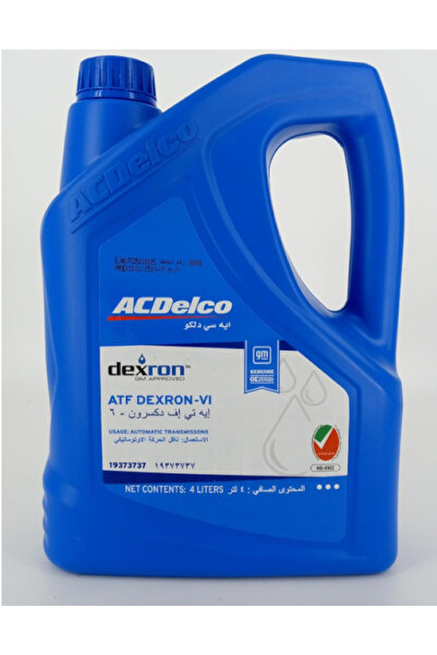 ACDELCO Genuine Dexron VI Transmission Fluid – 1 Gallon – 19373737