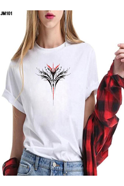 COZYWEAR White Oversize Printed T-Shirt