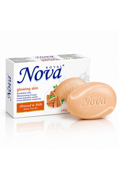 Nova Săpun cremă hidratant Royal® Almond & Milk, cu migdale și lapte, 100 g