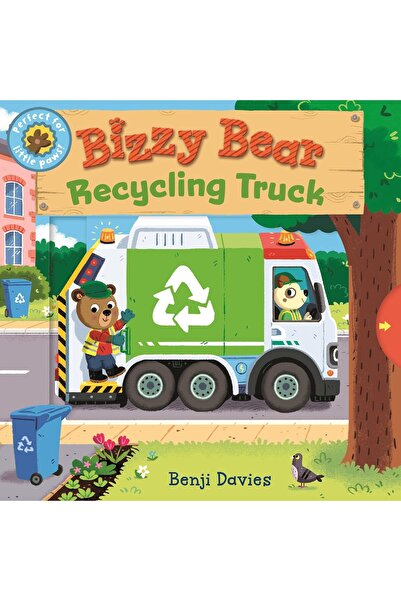 Nosy Crow Jucărie cu tobogan și mecanisme interactive Bizzy Bear: Camion de r...