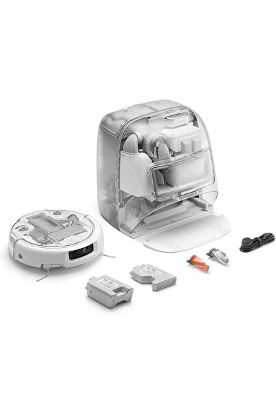 DJI Romo P Robot Süpürge, Silme Fonksiyonu, 25.000 Pa Emme Gücü, Drone Seviye...