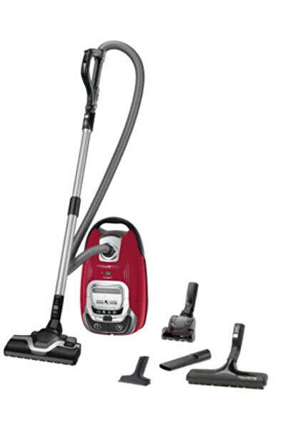 Rowenta Aspirator RO7473EA SILENCE FORCE ALLERGY+ 58dB, Roșu, Perie turbo min...