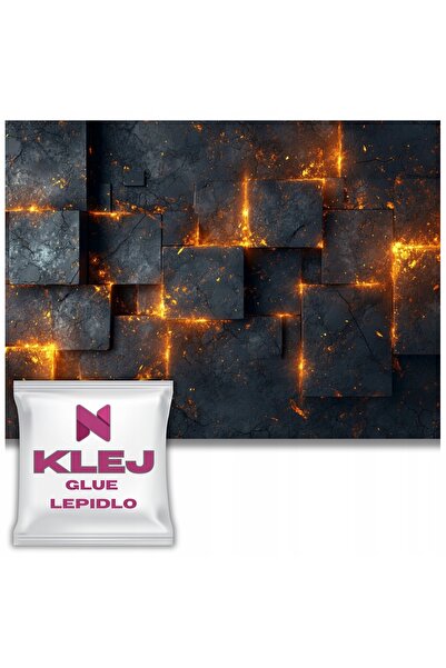Naklejkomania Tapet Mural Cu Model De Foc, Modern, Pentru Camera De Zi, 260x390