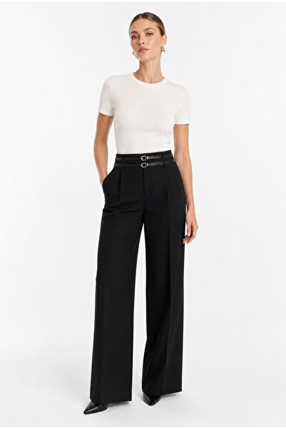 EFİL Belted Palazzo Trousers