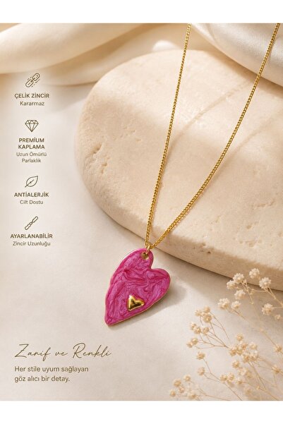 stainles steel PREMİUM COLLECTİON ZAMANSIZ SANATSAL TASARIM ÇELİK KOLYE