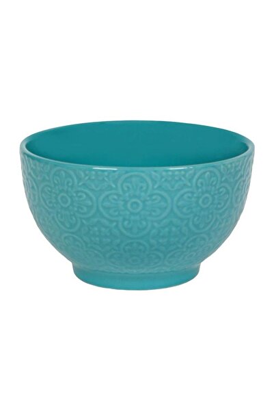 OEM Bol verde din ceramică 650 ml, model reliefat, elegant și practic pentru ...