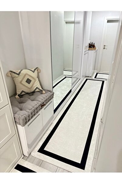 Home Kaymaz tabanlı makinede yıkabilir kolay silinebilir leke tutmaz yolluk s...