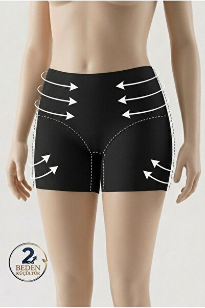 Altınay Women's Laser Cut High Waist Corset Boxer Shorts Slimming Non-Marking...