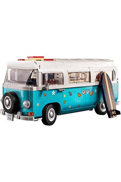 LEGO ICONS Volkswagen T2 Camper Van 10279 Building Kit (2,207 Pieces)