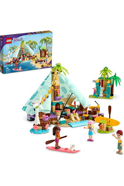 LEGO Friends Beach Glamping 41700 Building Kit; Creative Gift for Kids Aged 6...