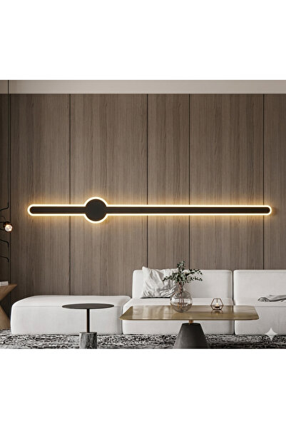Neon Wall Applique Black Steps 180cm
