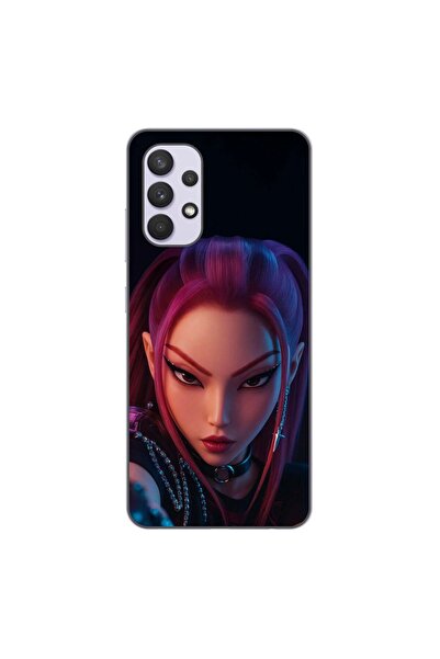 OEM Husa compatibila cu Samsung Galaxy A32 5G Silicon Gel Tpu Model KPop Demo...