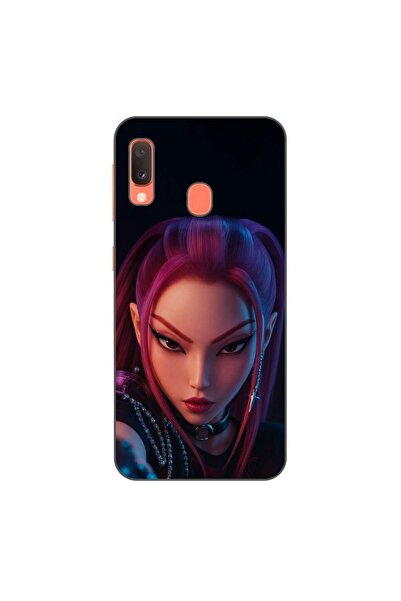 OEM Husa compatibila cu Samsung Galaxy A20e Silicon Gel Tpu Model KPop Demon ...