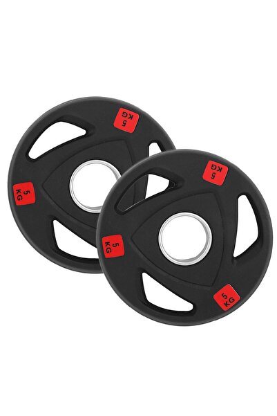 miracle fitness 5 Kg Weight Plates For Barbell Or Dumbbell 2.5/5/10/15/20/25K...