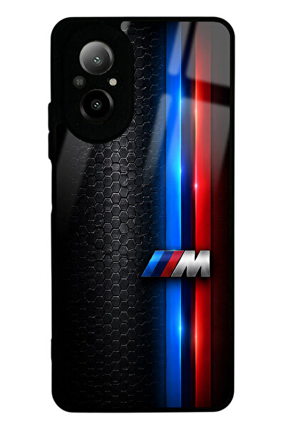 Spoyi Realme 12 Lite Black M2 Tasarımlı Glossy Telefon Kılıfı
