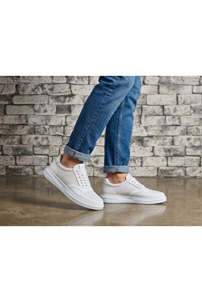 Anka Hybrid Mesh & Pebble Leather - Sportif Erkek Sneaker