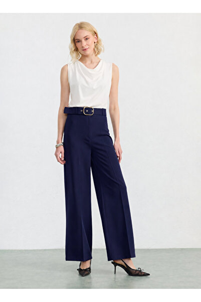 Selen Lacivert Kadın Pantolon 26YSL5593
