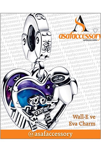 asaf Wall-E Eva Sallantılı Charm |   Asafaccessory