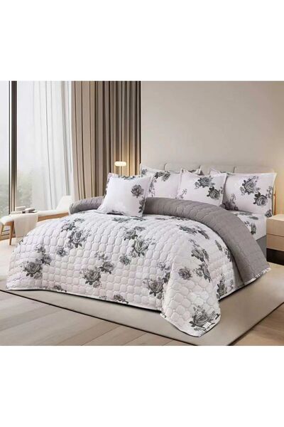 Brides Summer Compressed Bed Sheet -Nefren -6 Pieces -Soft Microfiber