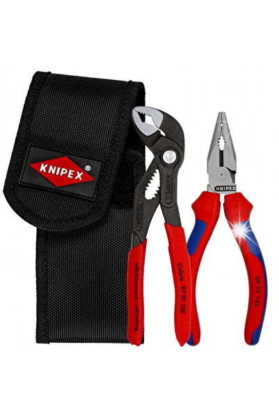 Knipex Set de mini-clești cu suport pentru curea, 2 bucăți. 00 20 72 V06