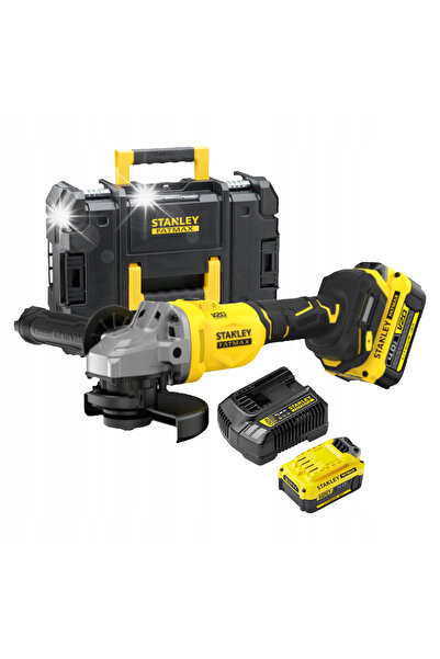 STANLEY SINCE 1913 Polizor unghiular cu acumulator 125MM V20 18V 1*4.0AH - SF...